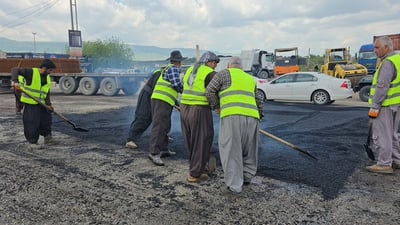 دووسایدی تانجەرۆ قەرەباڵغە و شەقامەکە نۆژەن دەکرێتەوە