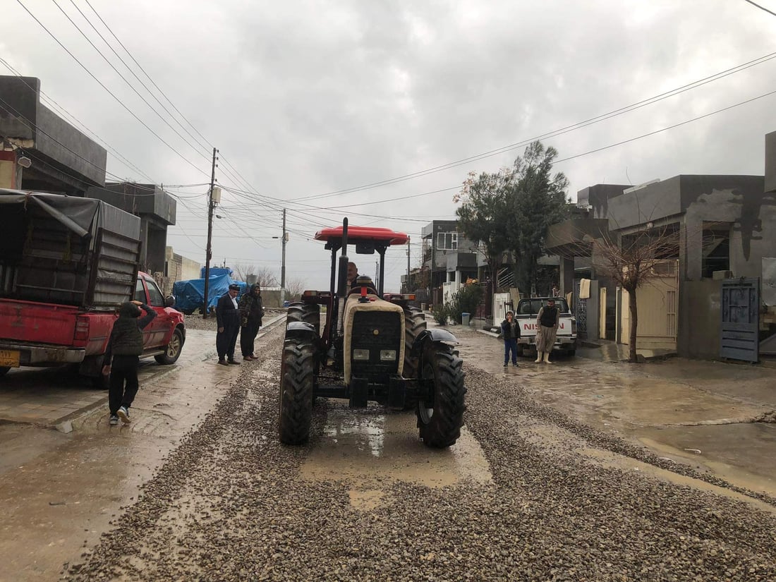 لە پیرەمەگروون 30 ماڵ گەڕەکەیان چەوڕێژ کرد