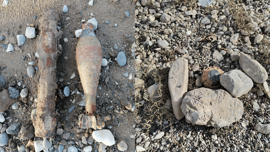 Authorities remove mines, unexploded ordnance in Sulaymaniyah