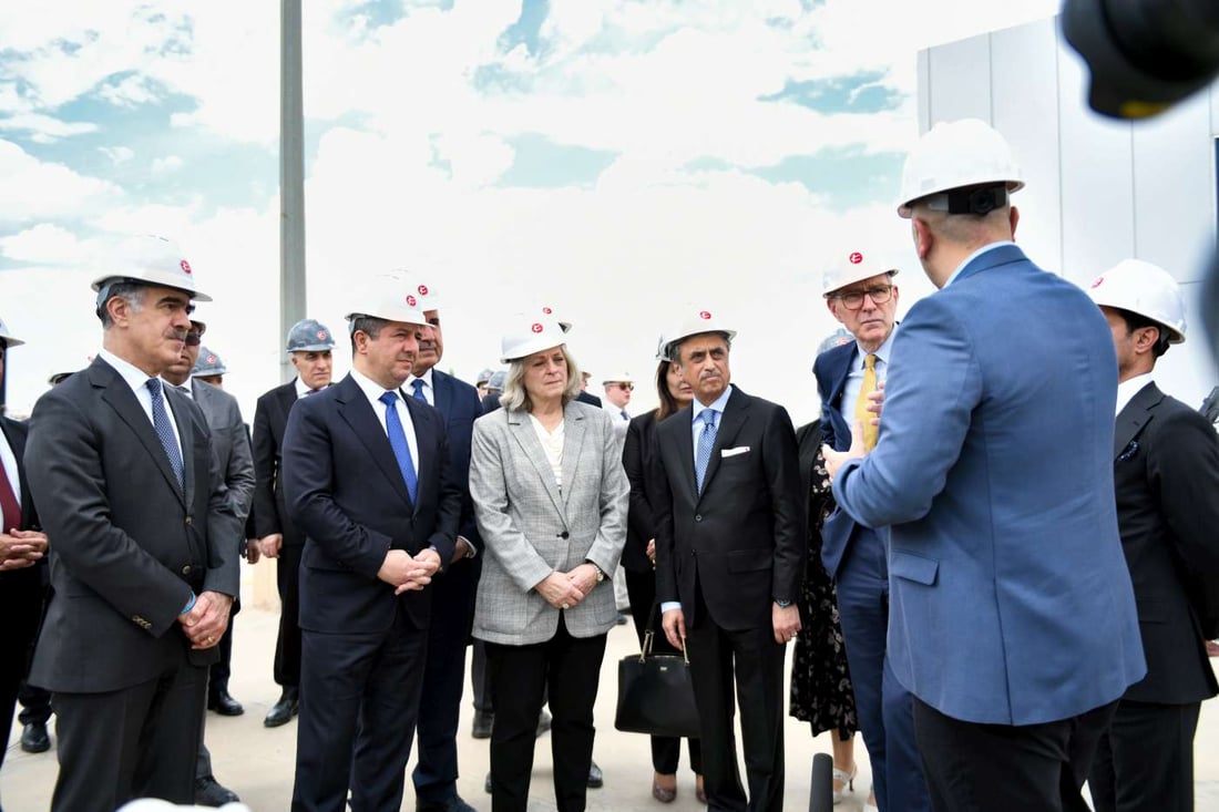 Barzani meets with senior U.S. energy official