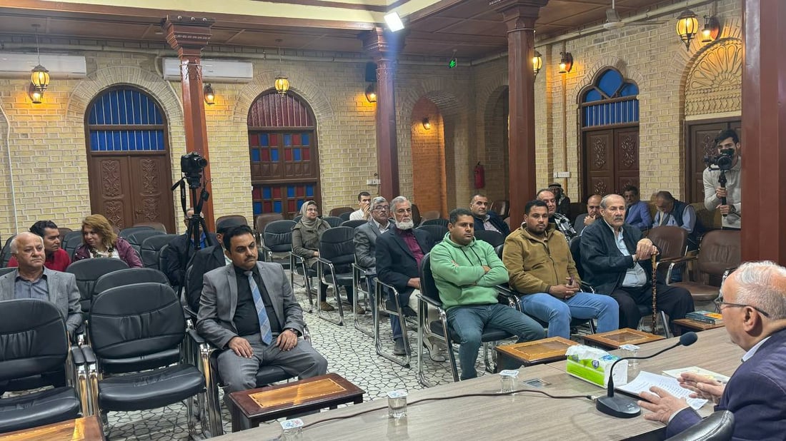 أديب مسيحي نشر مؤلفات البصرة مجاناً.. استذكار واسع للراحل يوسف يعقوب حداد (صور)