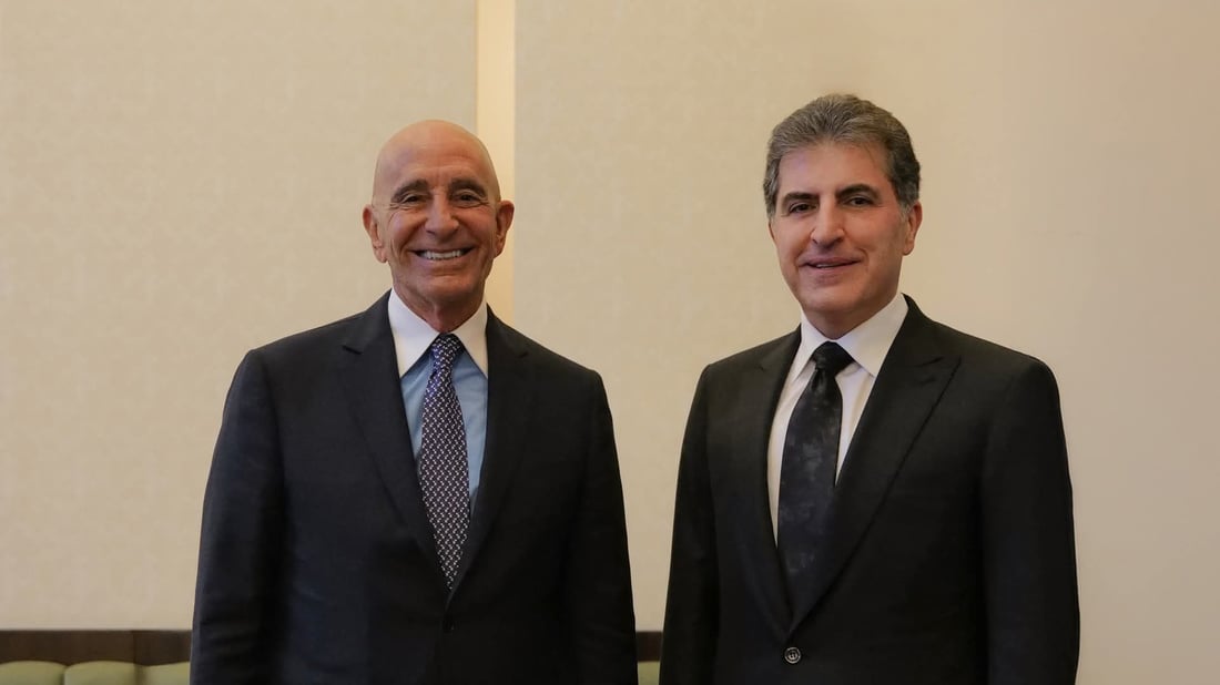 سەرۆکی هەرێم لەگەڵ نێردەی تایبەتی ئەمریکا بۆ کاروباری سووریا کۆبووەوە