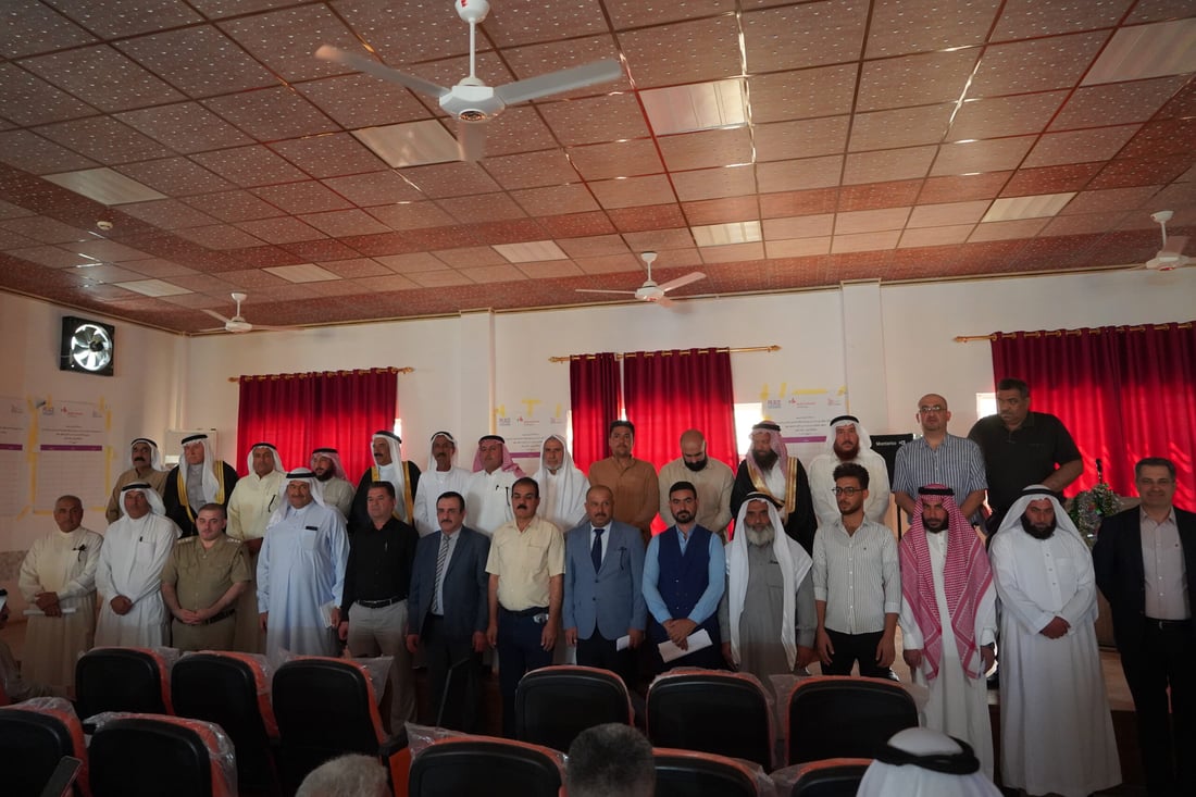 صور: وجهاء العياضية يوقعون ميثاقاً برعاية ألمانية لمنع التجاوز على المياه