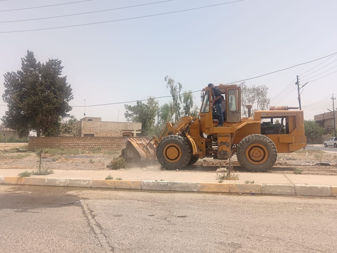 شارەوانی دیبەگە دەستیکرد بە پاککردنەوەی شوێنە گشتییەکان