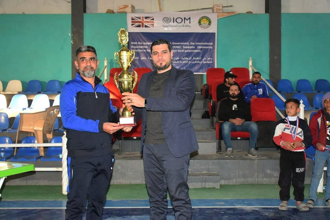 “الشياطين الحمر” تنال لقب بطولة “منتدى شباب هيت” لكرة قدم الصالات (صور)