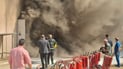 الدفاع المدني تنشر صوراً لحريق مستشفى ابن الهيثم: “أخمدناه بسرعة”