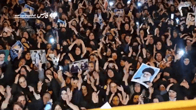 فيديو من إيران: عزاء كبير في ياسوج وبكاء على آية الله خامنئي