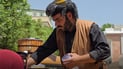 شەربەتی مێوژ بە بەفرەوە لە مەشکەدا