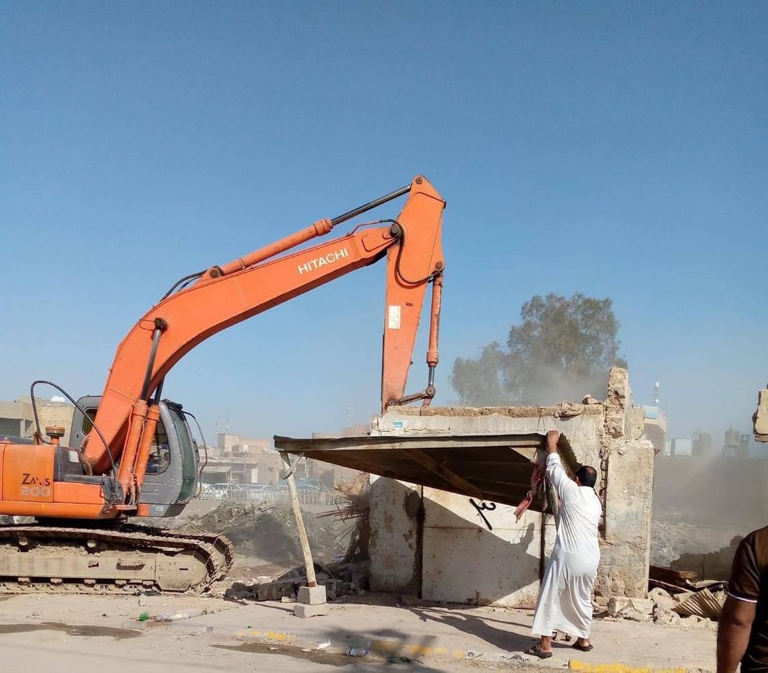 فيديو: المشخاب تودع أقدم جسورها بانتظار جديد يسمح بمرور السيارات