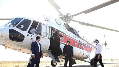 ‌هێلیکۆپتەرەکەی سەرۆک کۆماری ئێران لە کوێ کەوتووەتە خوارەوە؟