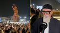 النبي يرفع يد الإمام علي إلى السماء.. لحظات مؤثرة من افتتاح نصب الغدير (فيديو)
