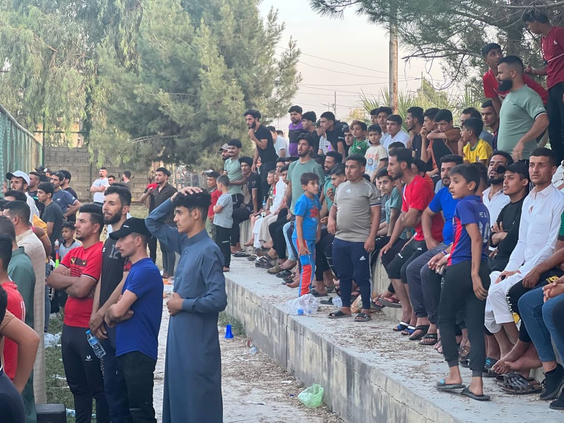 صور: مباراة مثيرة وشغب جماهيري في ختام بطولة داقوق.. طيار ينتزع الكأس من النصر