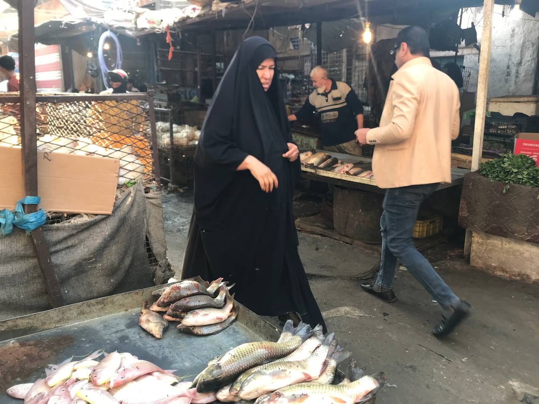 بحري النقعة ونهري البصرة القديمة.. الأسماك أغلى اليوم في سوق الزبير (صور)