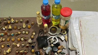 “أبو العفاريت” طلاسم وخواتم وإبر.. شرطة ديالى تعتقل مشعوذاً