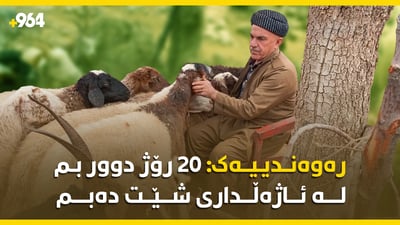 رەوەندییەک: 20 رۆژ دوور بم لە ئاژەڵداری شێت دەبم