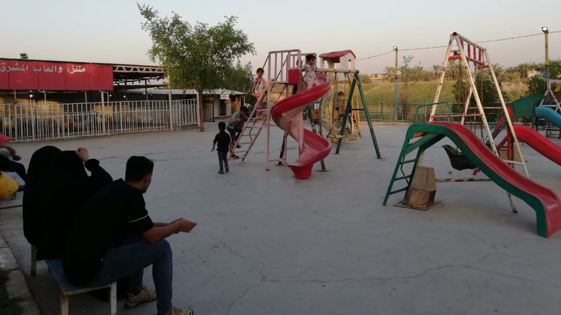 المراجيح متهالكة وخطيرة.. الولداية شرق بغداد تطلب ألعاباً جديدة للحديقة الوحيدة