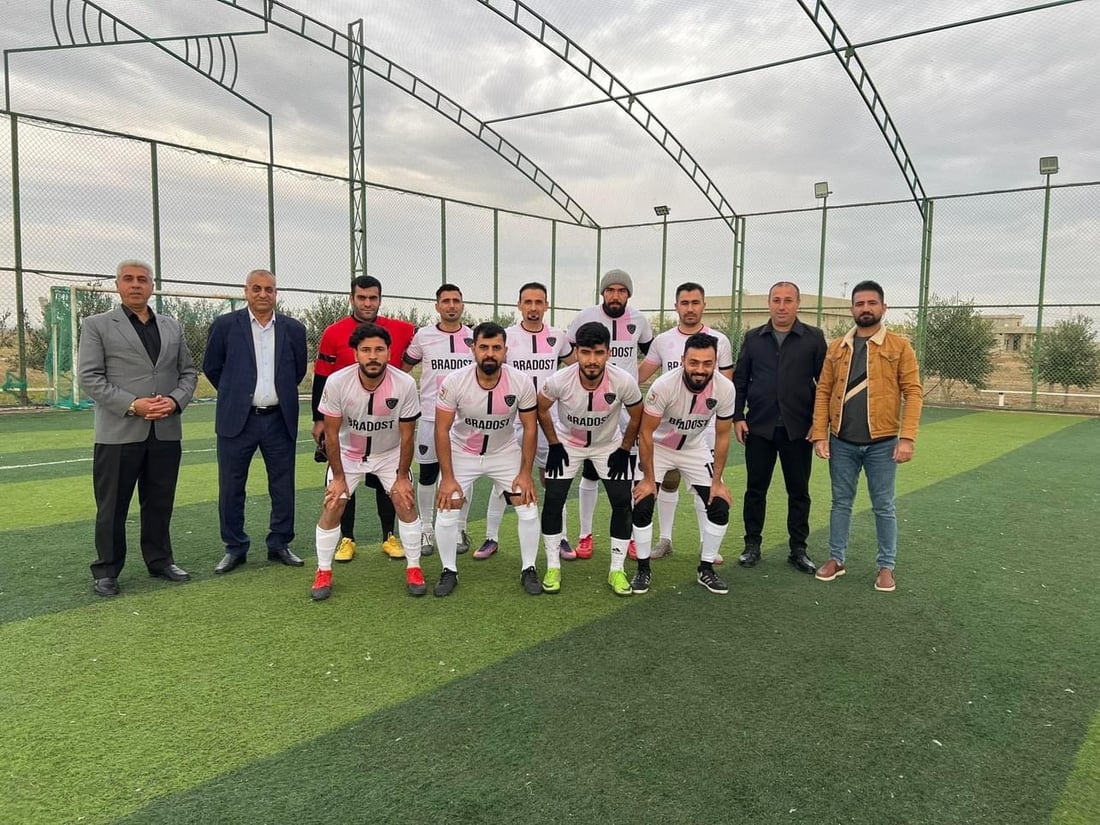 صور: المدرسون هزموا المعلمين في بطولة الدوائر الحكومية للكرة بداقوق