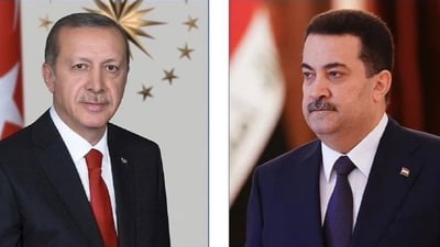 السوداني يتلقى اتصالا هاتفياً من أردوغان.. تأكيد تركي على طريق التنمية