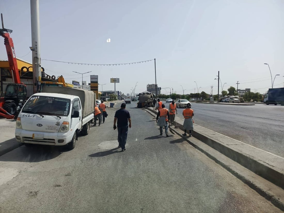 لە هەولێر ئامادەکارى بۆ وەرزى باران بارین دەکرێت