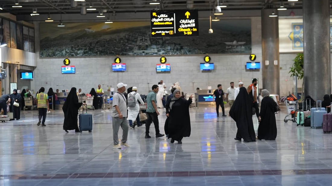 فڕۆکەخانەی نەجەف بەرووی گەشتە ئاسمانییەکانی ئێراندا دەکرێتەوە