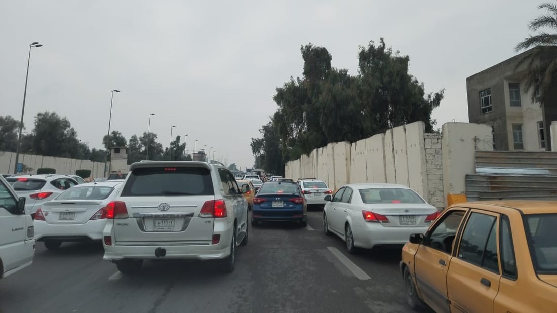طريق جديد إلى المنطقة الخضراء عبر حديقة الزوراء والخروج من خلف الخارجية (صور)