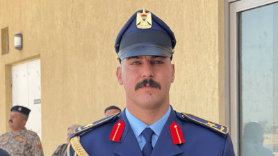 گەنجێکی قەزای شارەزوور بووە ملازمی هێزی ئاسمانی عێراق