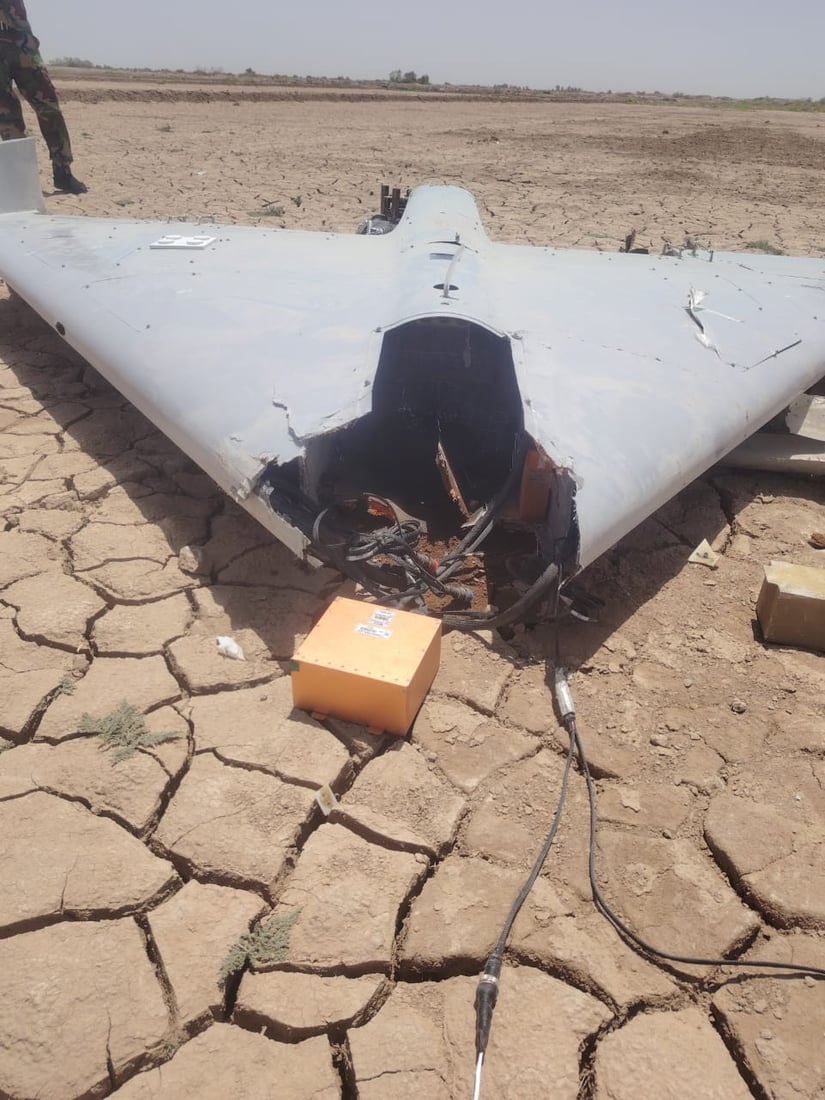 صور من ميسان: العثور على 3 مسيرات سقطت في قلعة صالح والميمونة