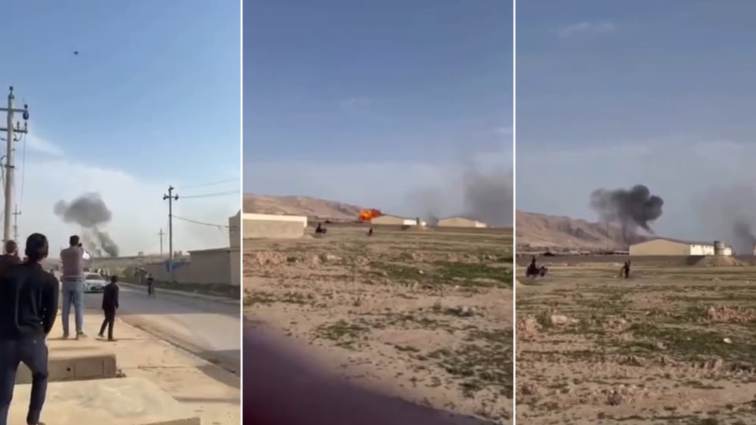 Iraqi forces shoot down drones targeting base in Makhmur, says Defense Ministry