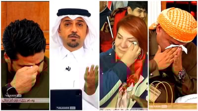 فيديو: بكاء في “المجلس” بفعل مغتربة عراقية.. ورسالة مؤثرة من خالد جاسم