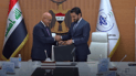 فيديو: مصطفى سند يتسلم حقيبة وزارة الاتصالات رسمياً من صالح الحسناوي