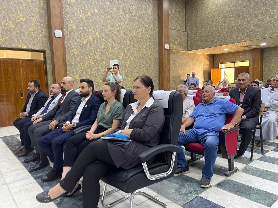 شبان هيت سيستمتعون ويتمرنون بأجهزة ومعدات حديثة قدمتها ألمانيا (صور)