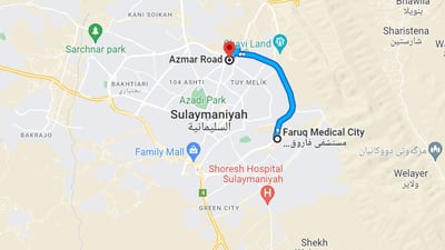 پچڕانی کێبڵێک لە سلێمانی شەقامێکی پێنج کیلۆمەتری بێ کارەبا کردووە