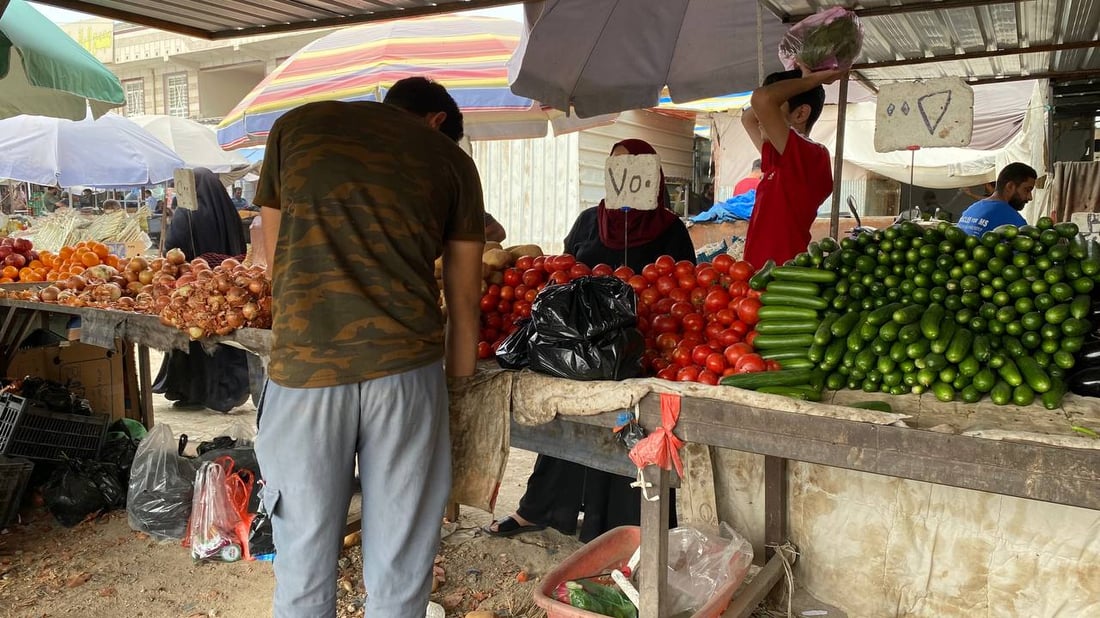 صور: الإيرانية “بلا نكهة”.. طماطة وبطاطا من الموصل تخفض أسعار أبو غريب