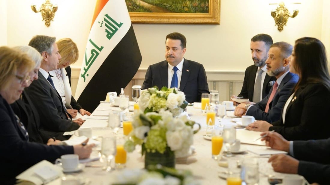 Sudani and U.S. Secretary of State Blinken meet in Washington