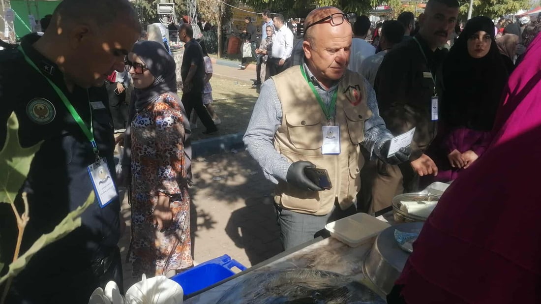 لە فێستیڤاڵی هەناردا زیاتر لە 600 کیلۆگرام خۆراکی نەشیاو دەستی بەسەردا گیرا