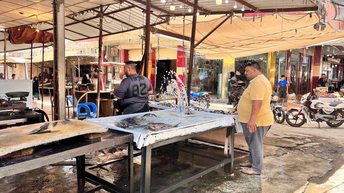 بعقوبة على عكس ميدان الموصل.. شوايات السمك انطفأت وركود مع ارتفاع الأسعار