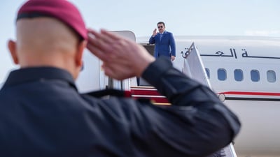 طائرة السوداني هبطت في مطار أربيل