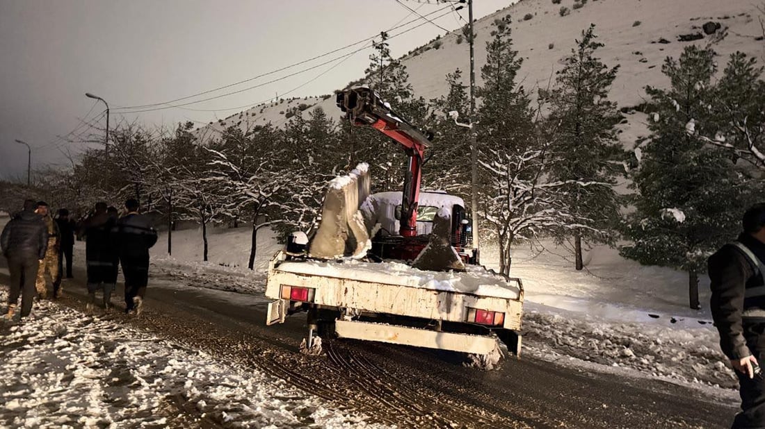 رێگاکانی دۆڵەمیران و ئەزمەڕ و شاخی گۆیژە لە سلێمانی داخران
