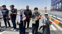 الزيدي يبطّن قاع الوادي في داقوق حفاظاً على أساسات الجسر الجديد
