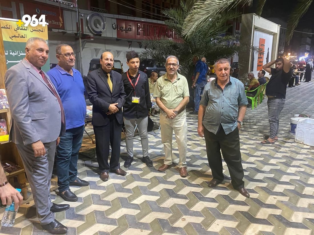 متنبي البصرة يتفوق على النسخة الأصلية.. معارض ومحاضرات في الهواء الطلق (صور)