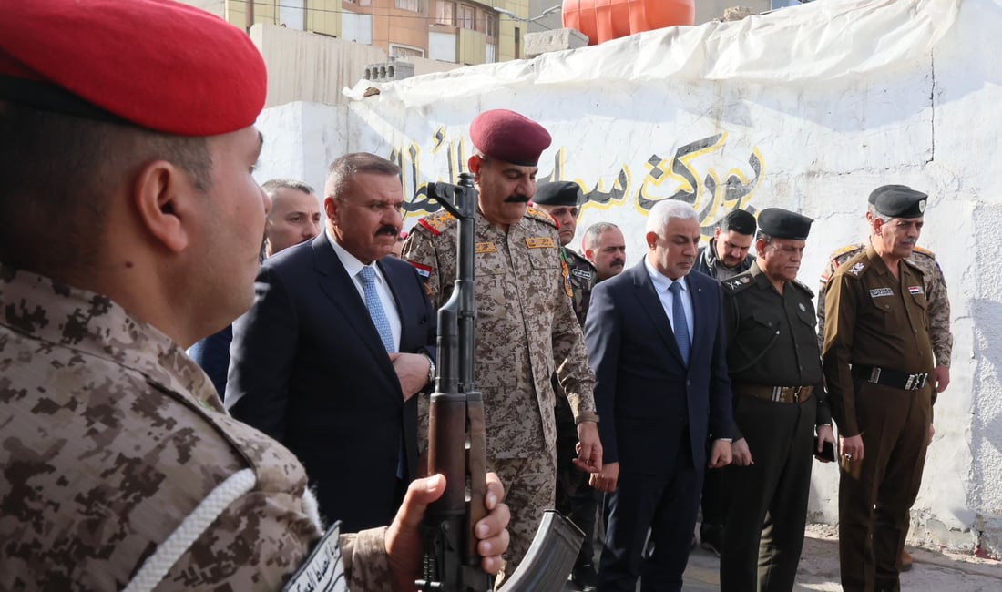 وزير الداخلية يصل إلى كربلاء على رأس وفد أمني (صور)