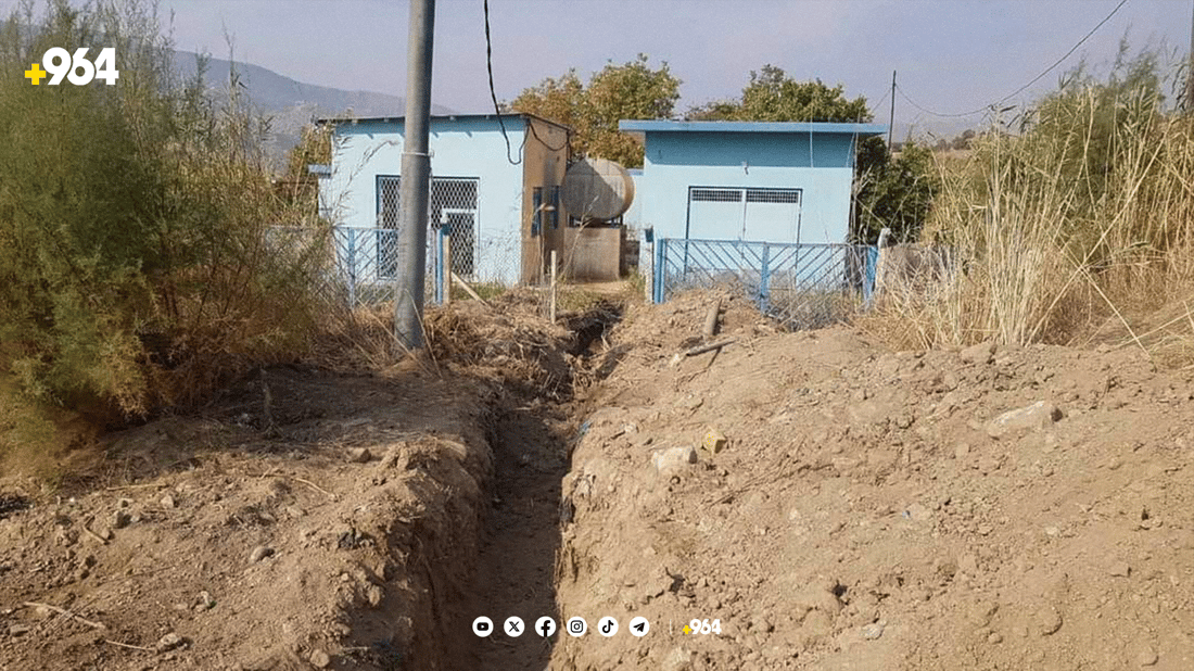 بۆڕی ئاوی خواردنەوە بۆ 300 ماڵی ناحیەی بالیسان دانرا