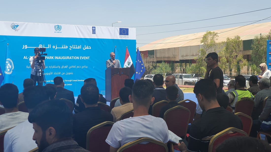 صور: أول متنزه حكومي في تلعفر بمواصفات الأمم المتحدة.. مضمار للجري وساحة خماسي