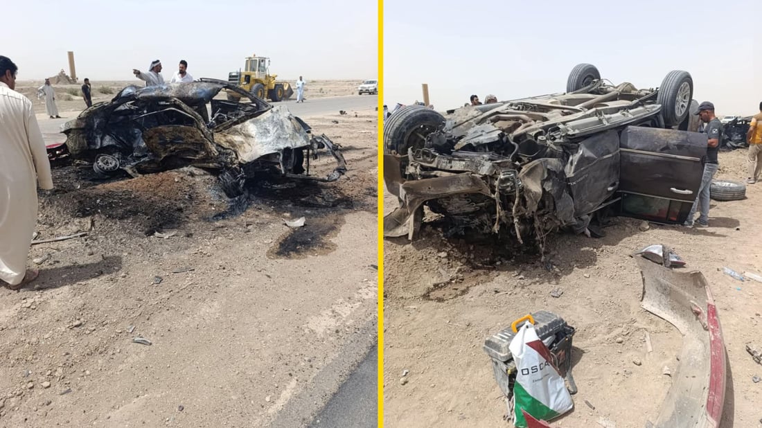 One dead, seven injured in collision on Dhi Qar-Diwaniyah Road