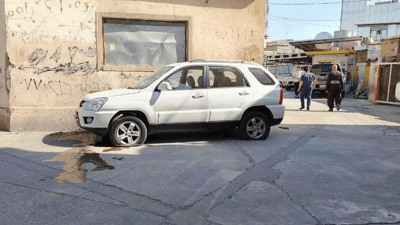 Grenade explosion damages car in central Sulaymaniyah over suspected ‘personal dispute’​