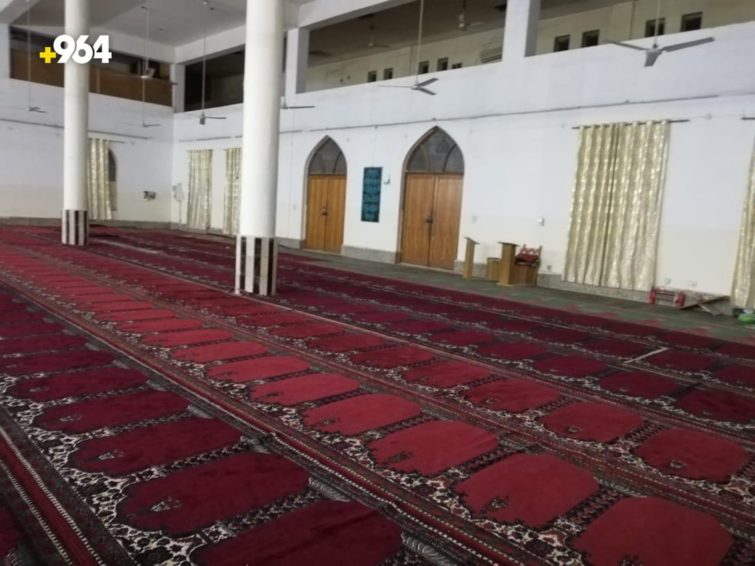 على اسم السلطان العثماني الشهير.. جولة مصورة داخل جامع محمد الفاتح شرق بغداد