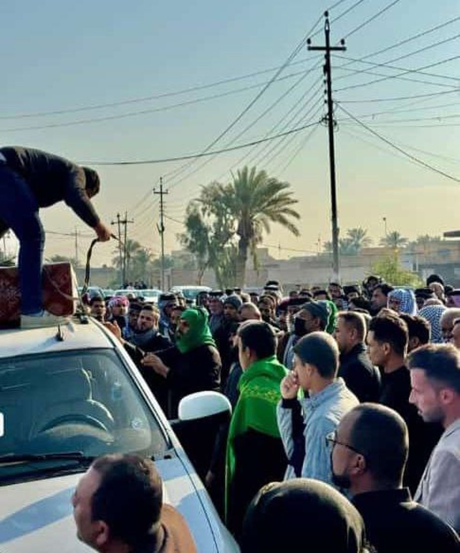 سوق الشيوخ تشيع “سيد نعمة”.. والد نائب عن دولة القانون وأحد وجهاء القضاء