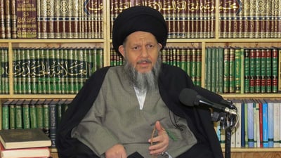 المرجع الحيدري: لم أصدر أي حكم شرعي أو ولائي بوجوب الجهاد الدفاعي المسلّح