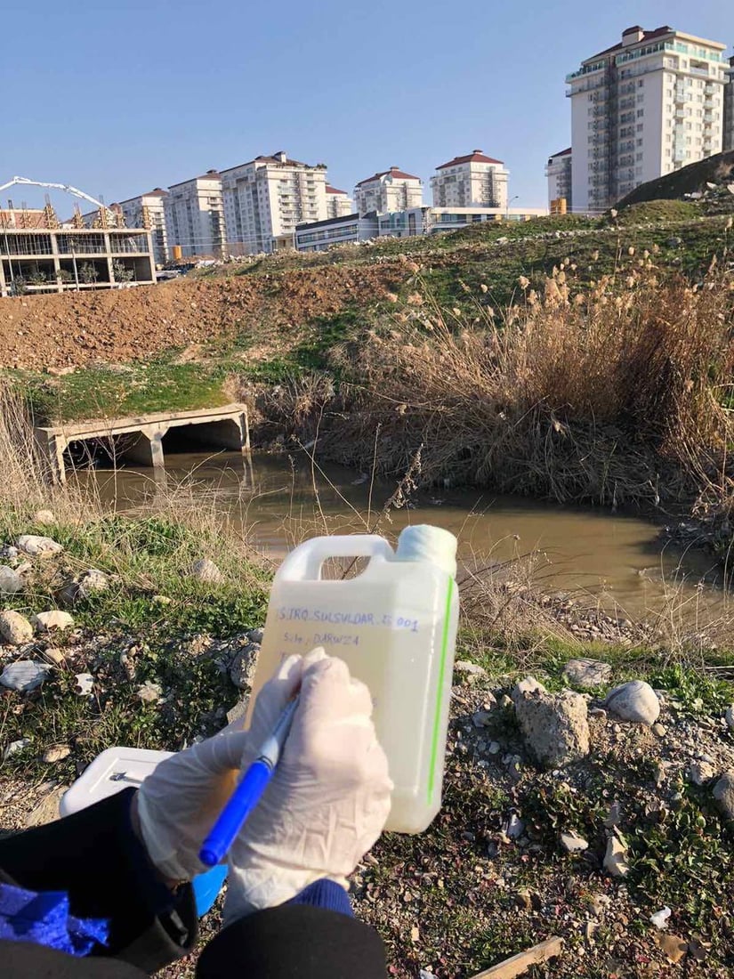 تەندروستی سلێمانی یەکەم نمونەی ئاوەڕۆی لە ساڵی تازەدا هەڵگرت