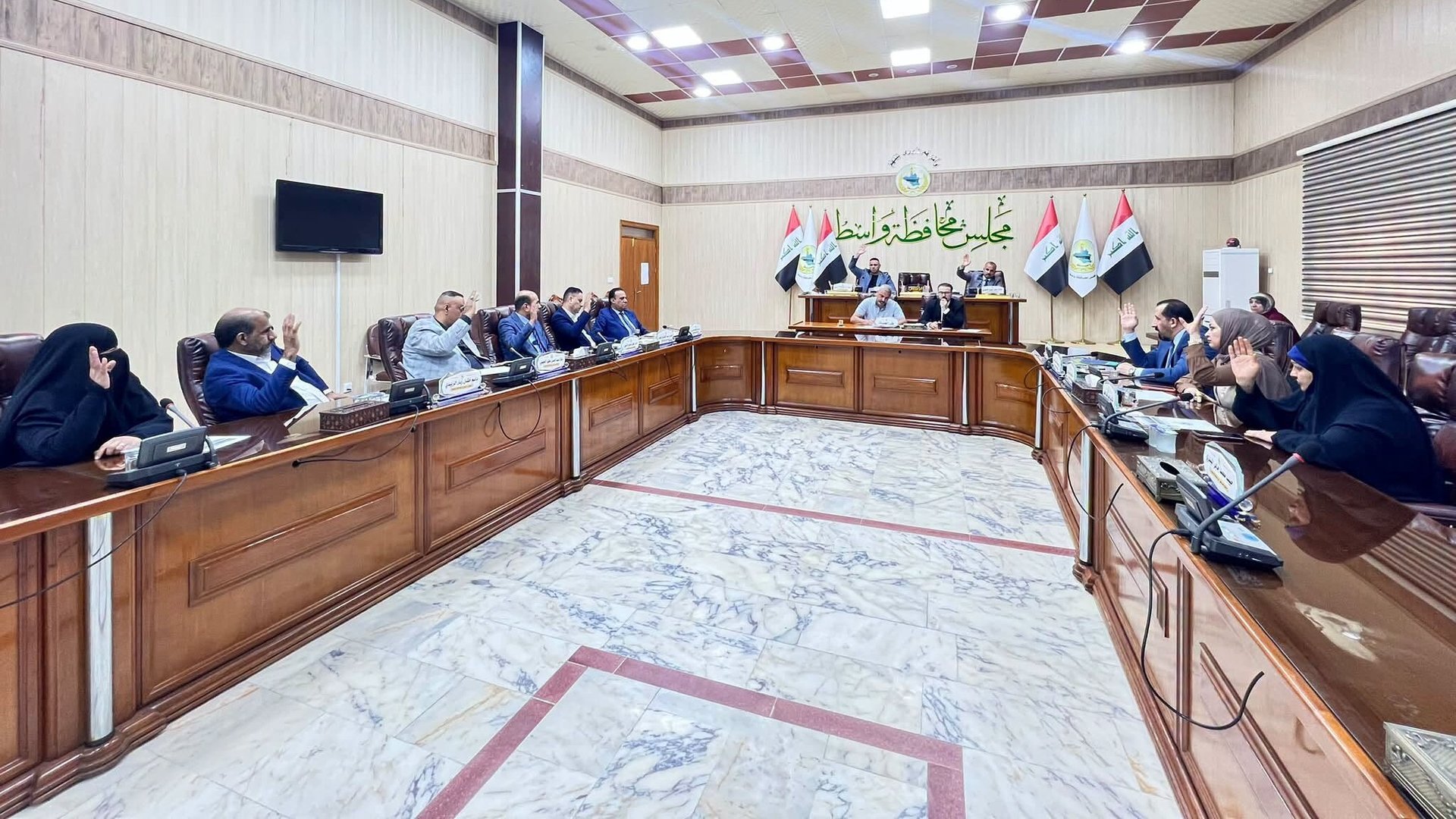 مجلس واسط يقبل استقالة النائب الأول للمحافظ وينتخب حمزة الزركاني